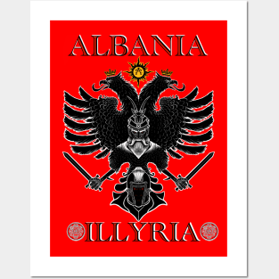 Albanian Eagle Posters and Art